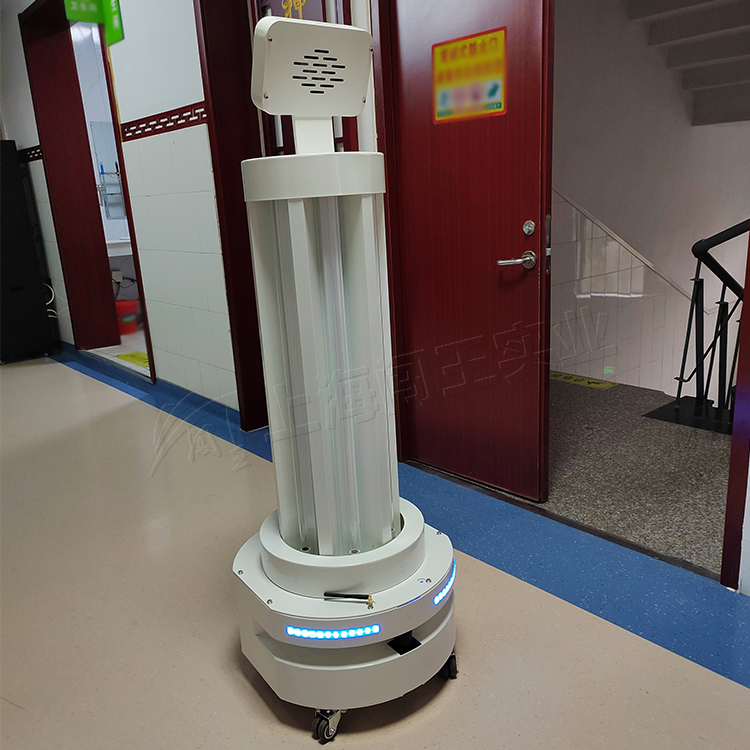 Advanced UV Disinfection Robot for Effective Germ Elimination