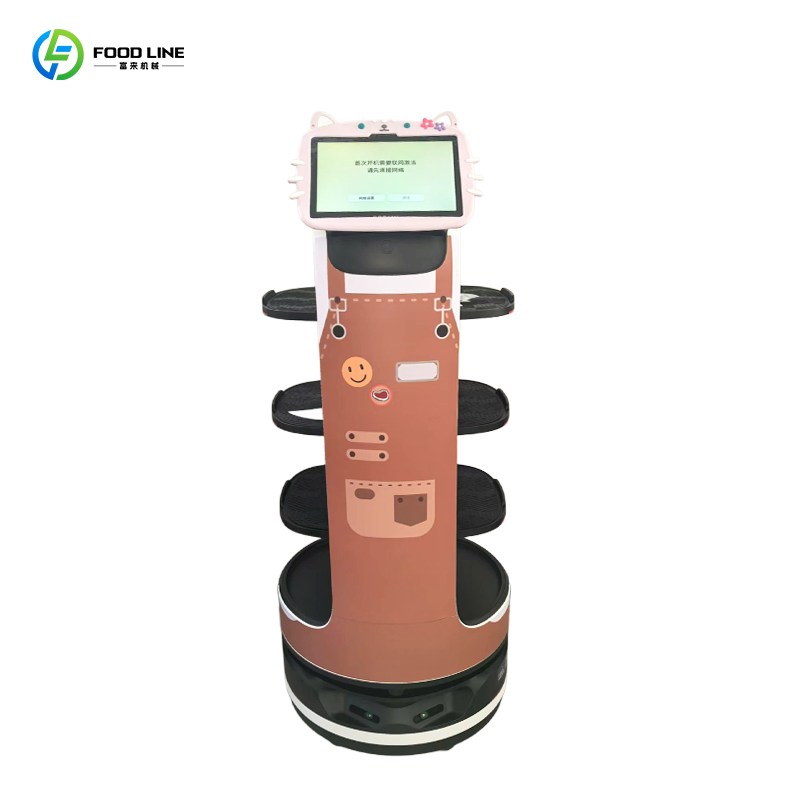 Hospital Ward Meal Delivery Smart Path Planning Disinfection Function Robot