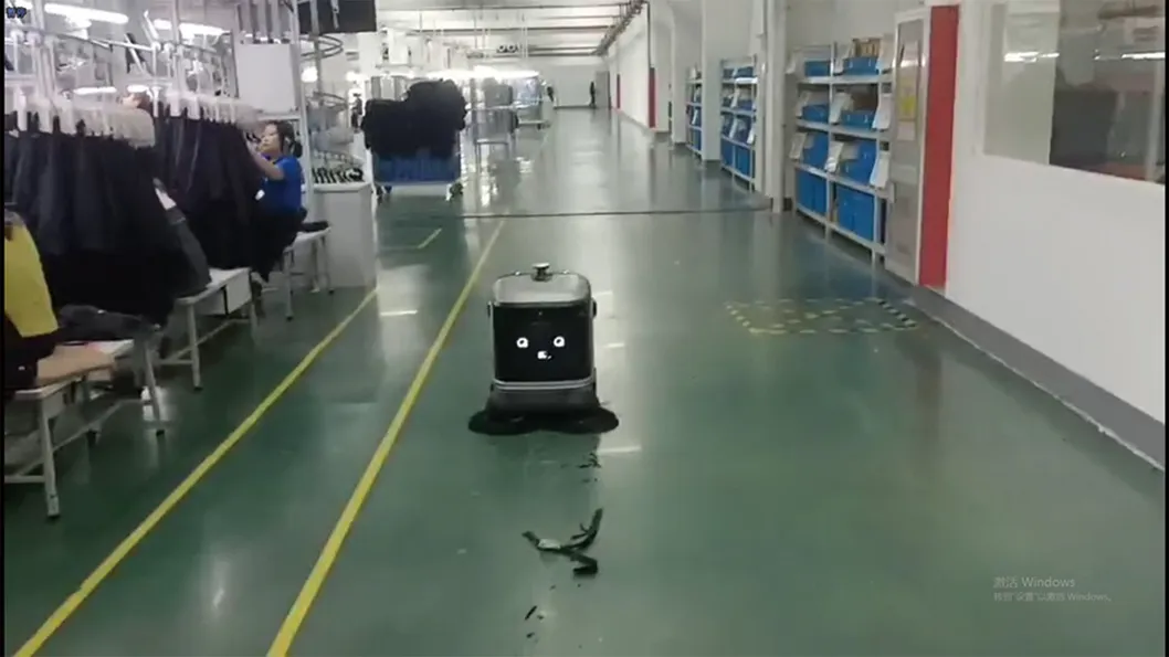 Continuous Floor Operations Robot