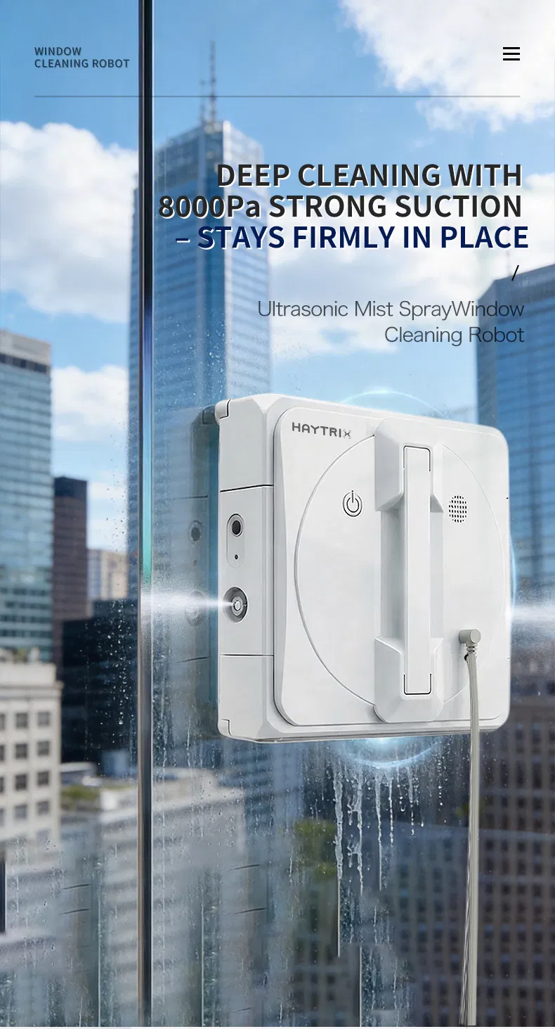 Smart Window Cleaning Robot Overview