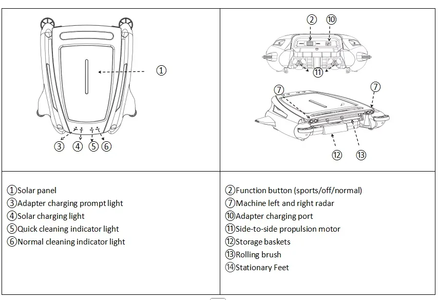 Automatic Pool Surface Cleaner