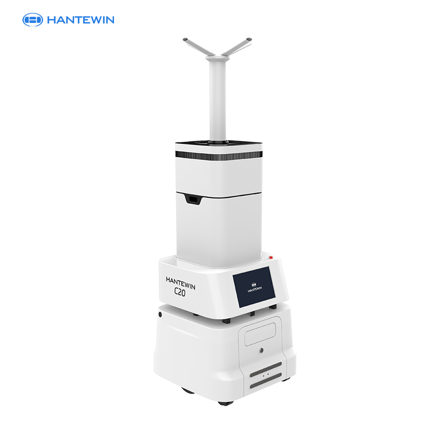 Smart Bacteria Killing Sterilize Air Purification Cleaner Disinfection Sanitizing Robot for Community/School