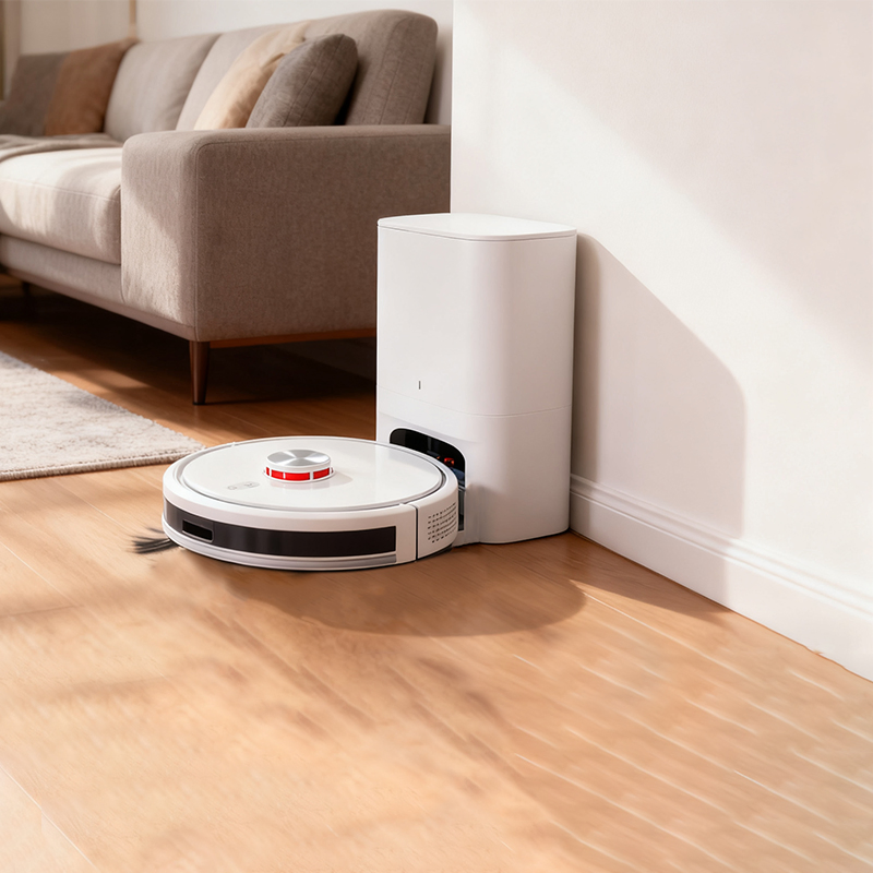 Smart Wet Dry Floor Washer Robot, 8500PA Max Suction, Electronic Water Pump Control, Detachable Clean Sewage Tank Intelligent Cleaning Robot