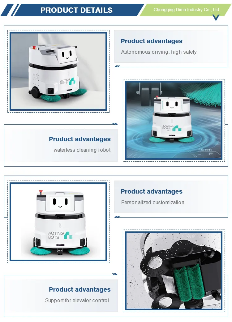 Waterless Cleaning Robot View 2
