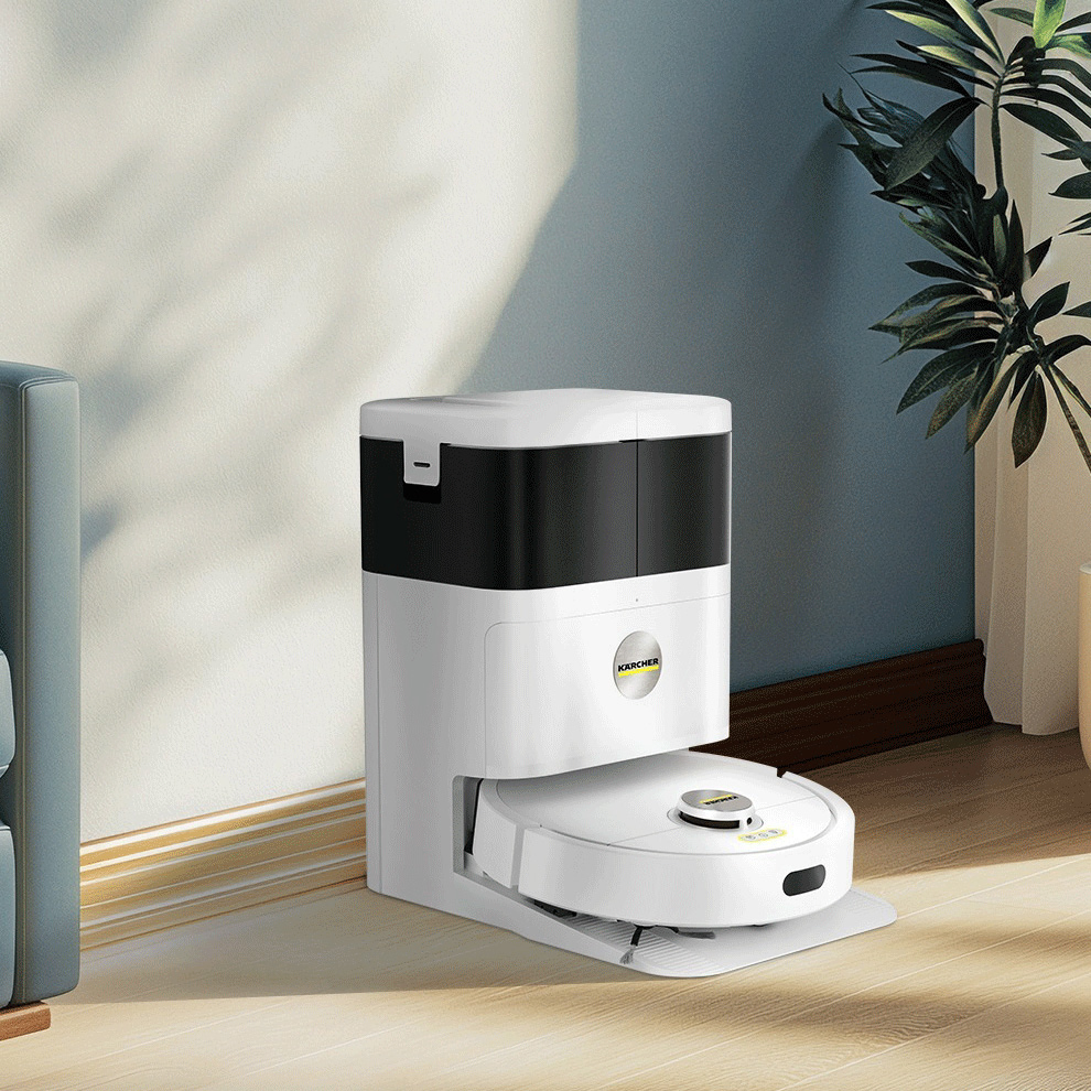 High-Performance Robot Vacuum and Mop Rcv 5 Plus for Carpet Edge Cleaning