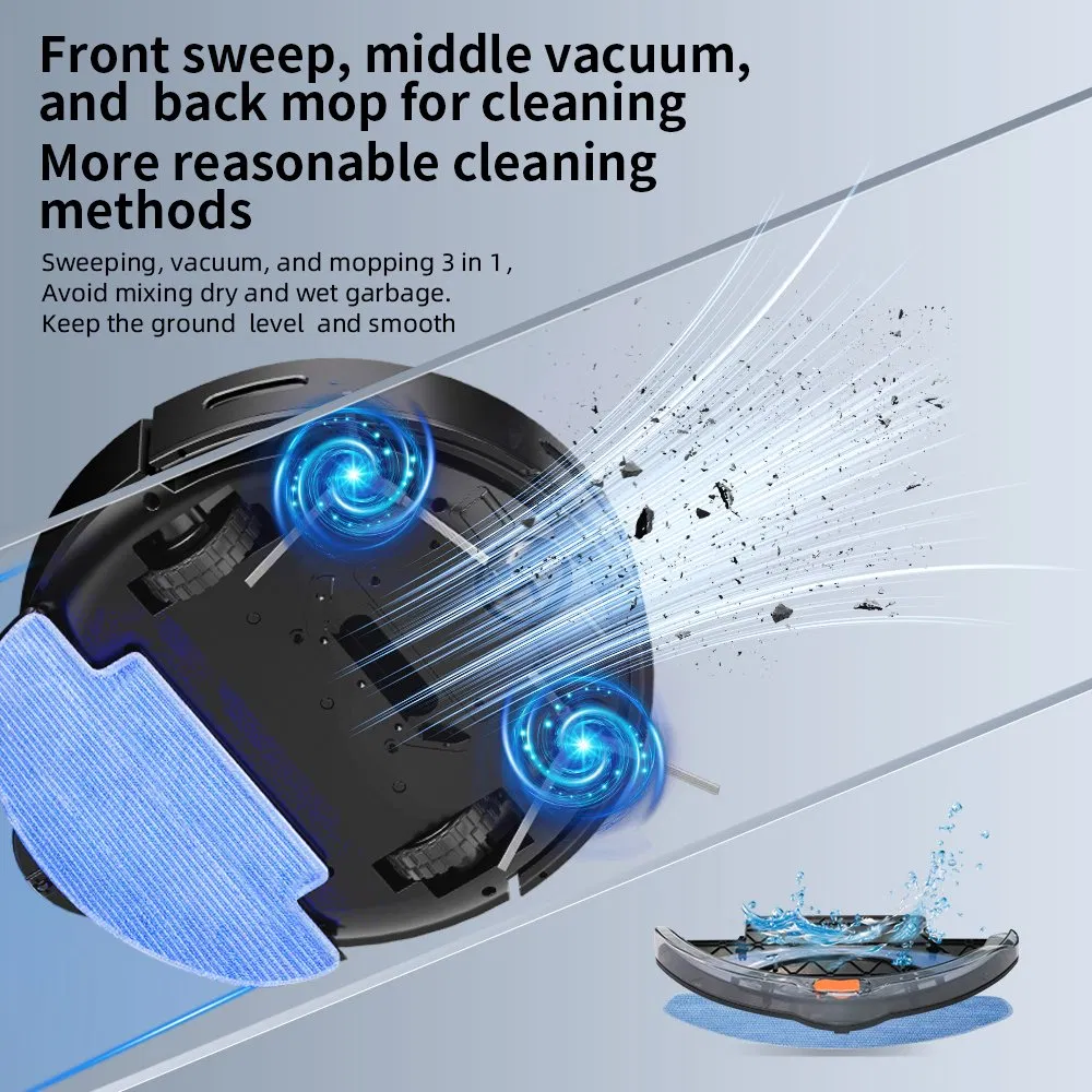 Intelligent Robot Vacuum Cleaner Controlled with Alexa and Tuya APP Auto Charging
