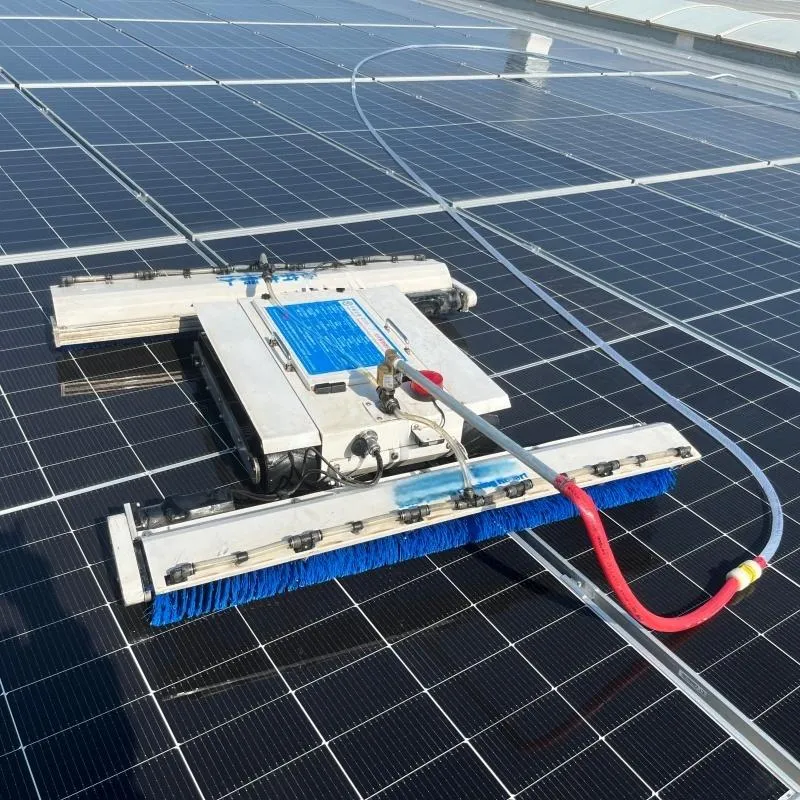 Automated Solar Panel Cleaning Robot
