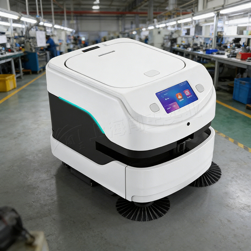Industrial Robot for Public Space Cleaning