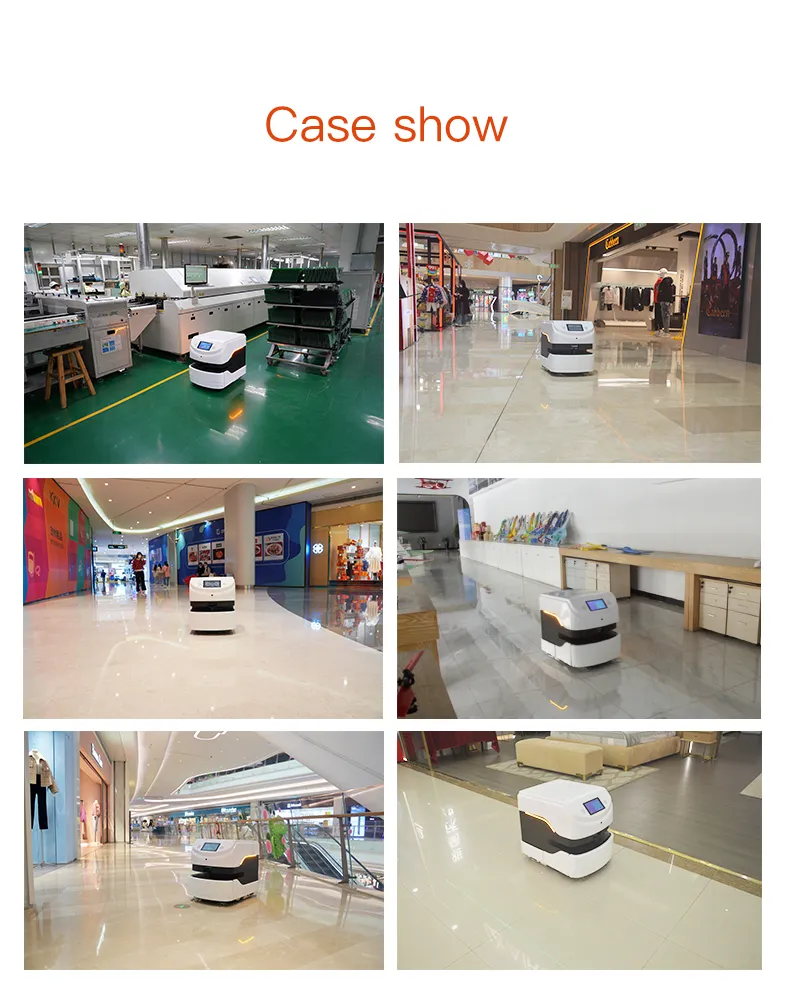 Autonomous Intelligent Equipment Sweeping Vacuum Mopping Automatic Floor Cleaning Robot