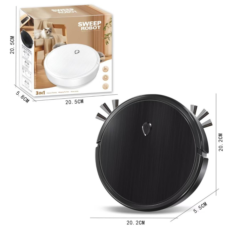 Smart Cleaning Robot with Mop and Vacuum Features