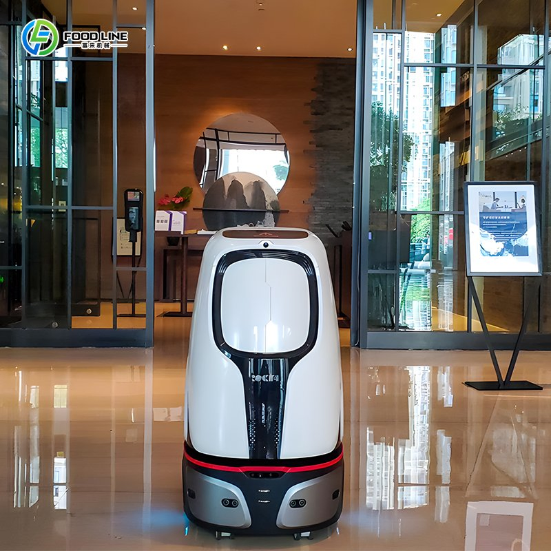 Multilingual Interactive Intelligent Service Reception Assistant Welcome Humanoid Service Robot