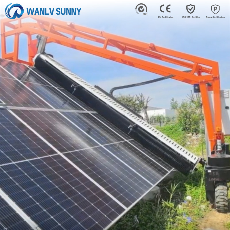 Extra-Large Solar Panel Cleaning Equipment Solar Bridge Cleaning Robot PV Panel Cleaner