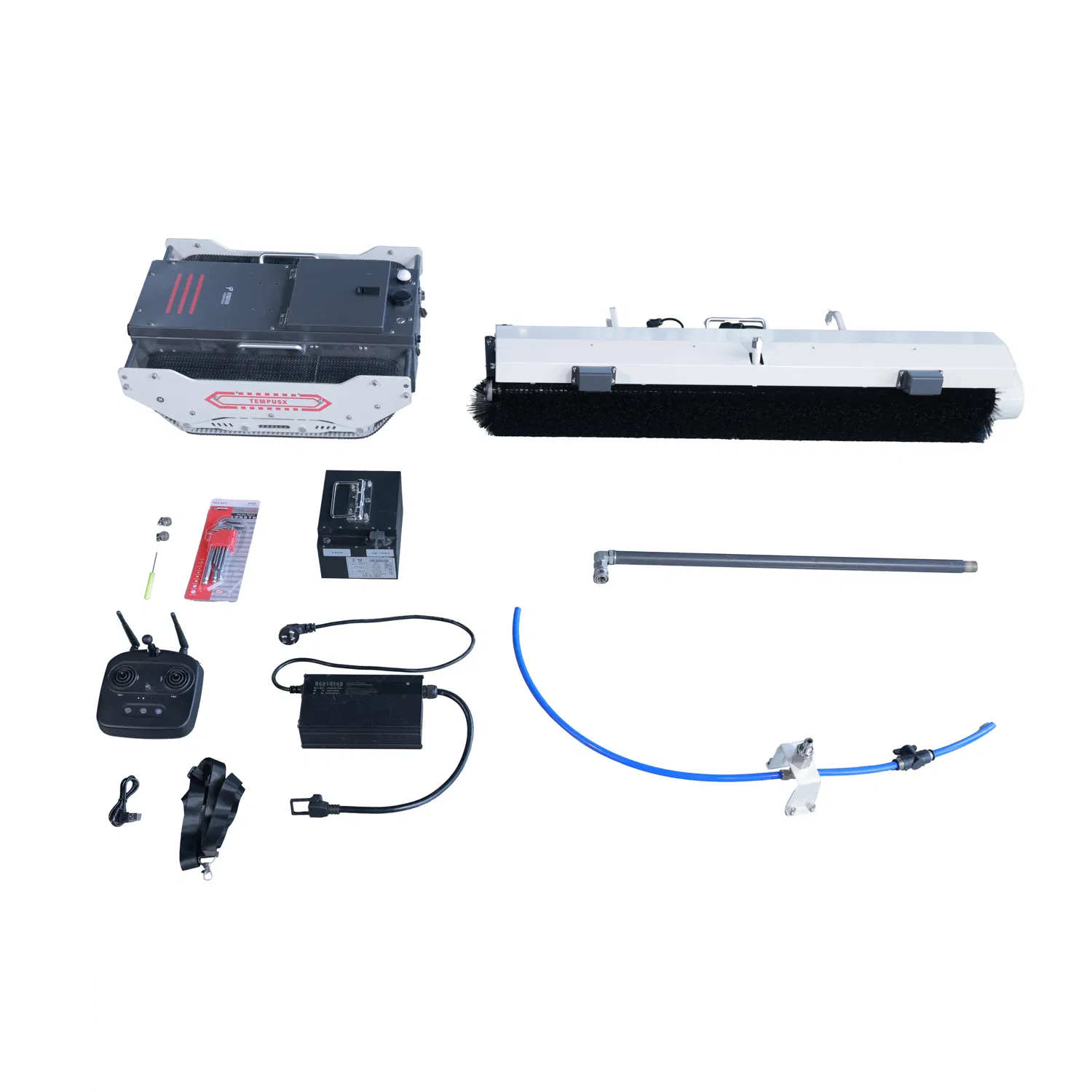 Automatic Solar Panel Cleaning Robot for PV Power Stations