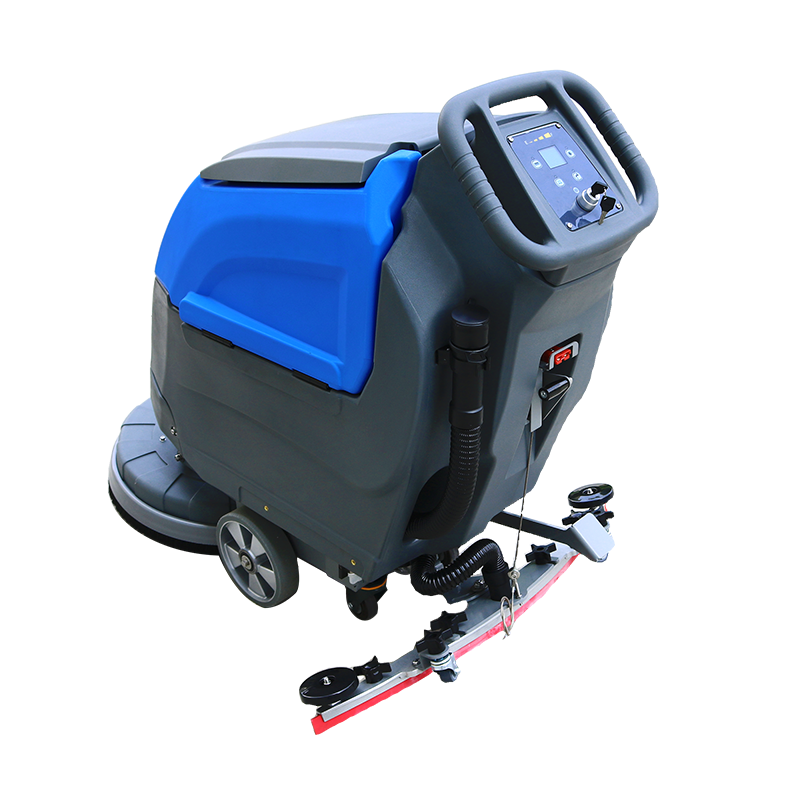 Commercial cleaning robot Battery powered floor scrubber Hand push floor scrubbing machine