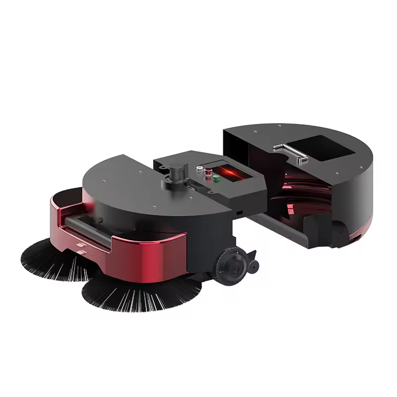 Floor Sweeping Robot 30L Dustbin Smart Autonomous Industrial Cleaning Robot for Factories and Manufacturing Plants