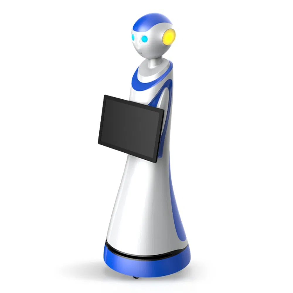 Large Screen Intelligent Bank Robot New Ai Welcome Service Commercial Reception Mall Center Business Consultation