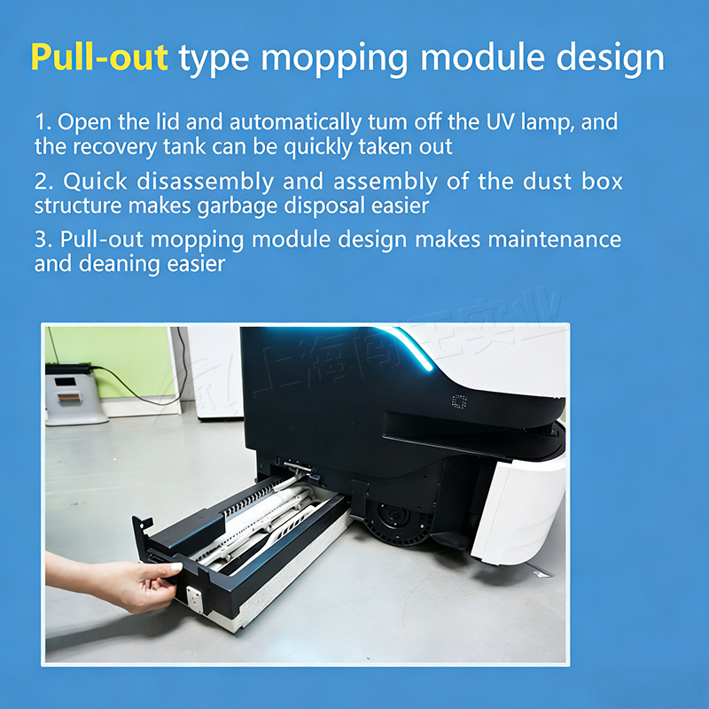 Sweep Mop Vacuum Disinfect Smart Robot