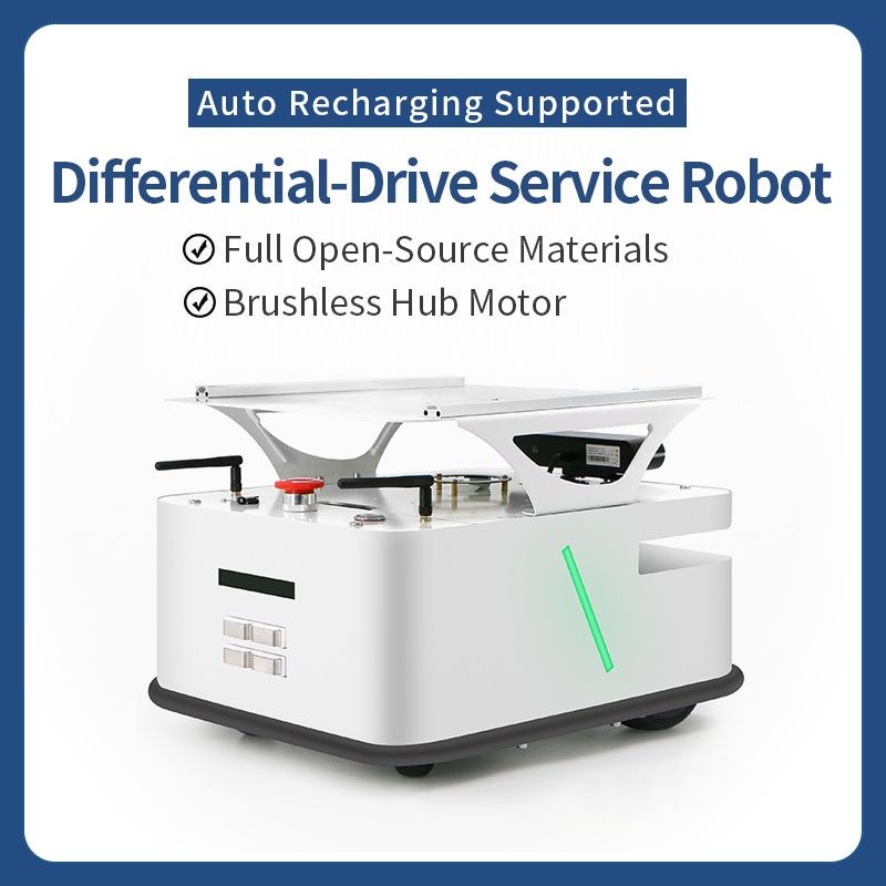 Universal Robot Platform Base: Vision-Intelligent Navigation Trolley, Supporting Efficient Operation of Handling Robots