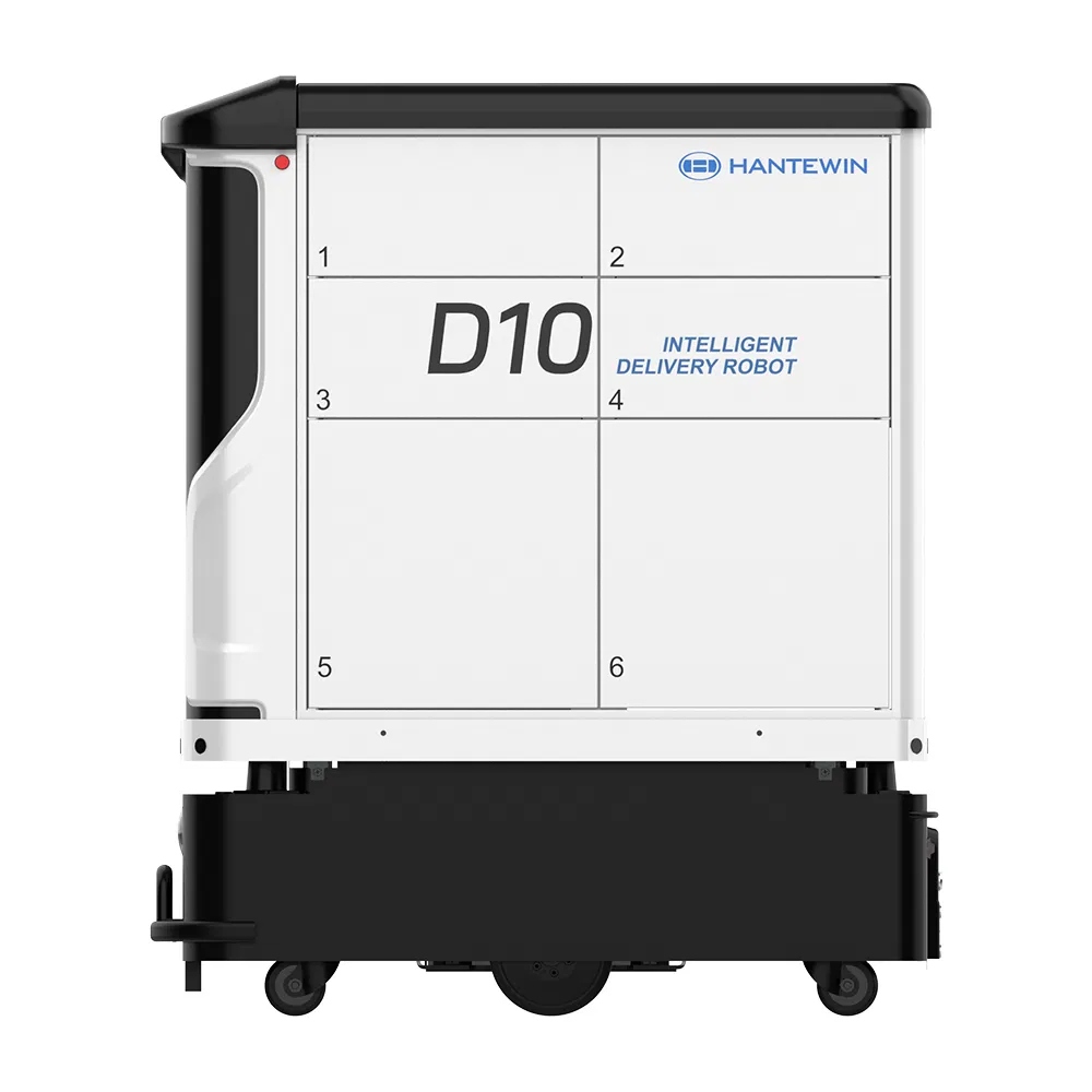 Multiple Storage Cabinets Hotel Office Item Autonomous Commercial Pacakge Delivery Robot