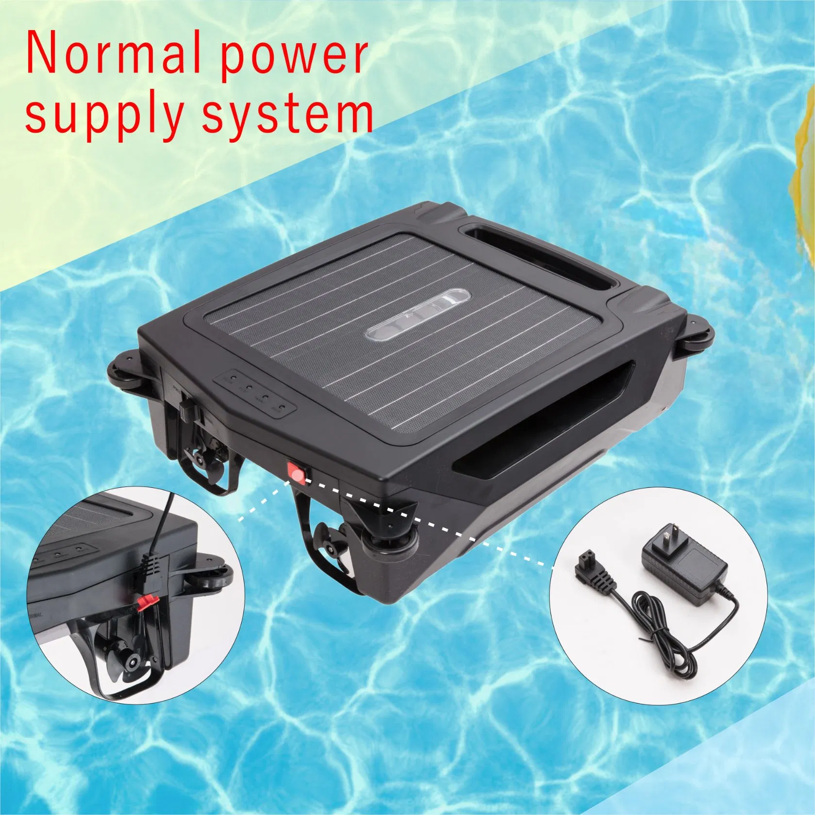 OEM/ODM Available Poolux Automatic Smart Solar Panel Swimming Pool vacuum Cleaning Robot