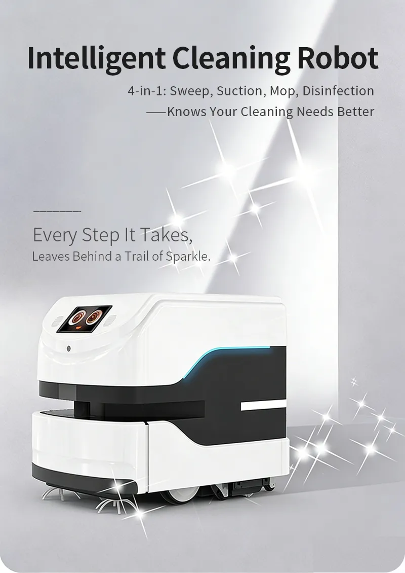 Sweep Mop Vacuum Disinfect Smart Robot