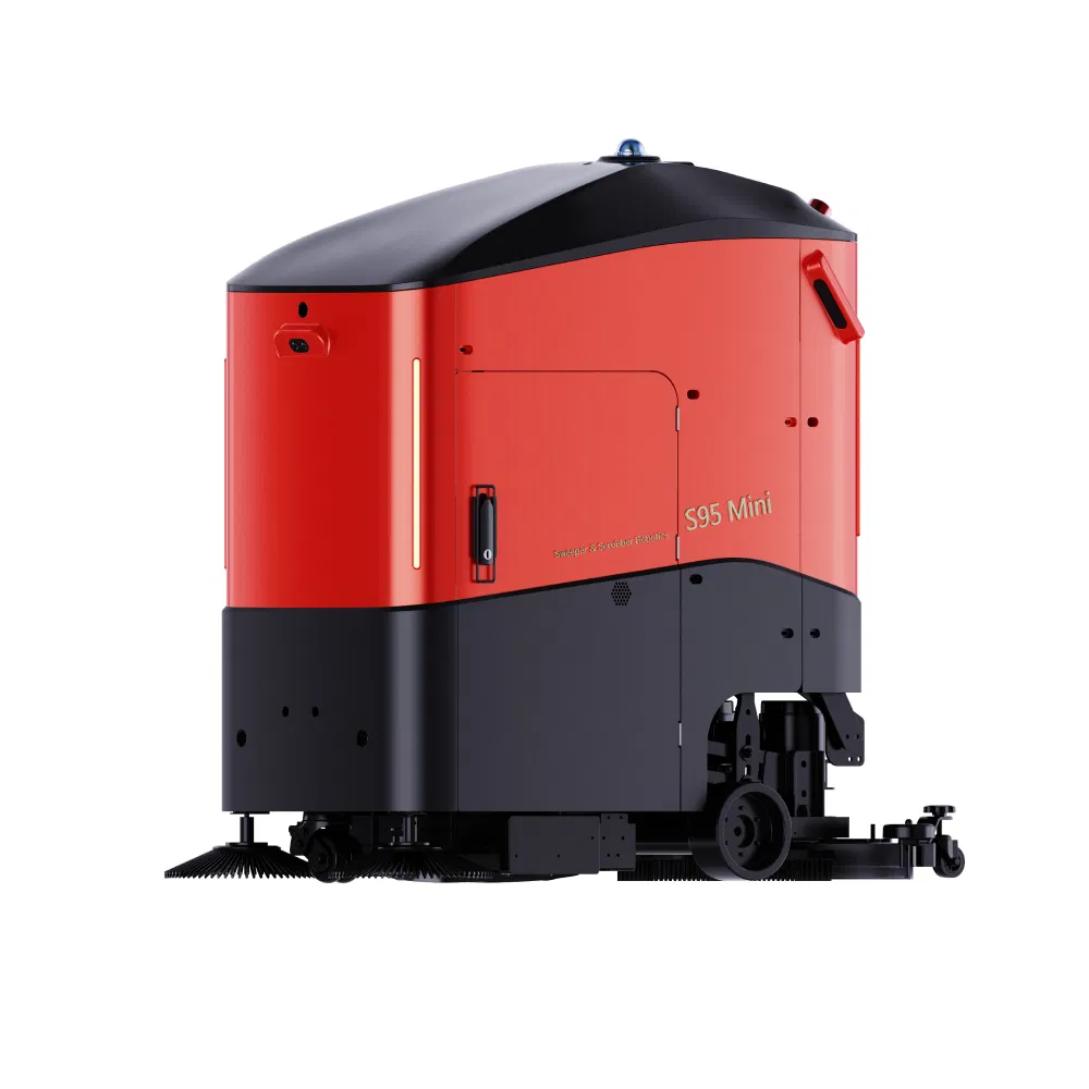 Ai-Powered Autonomous Floor Cleaning Robot Sweeping Vacuuming Scrubbing with Lidar Navigation