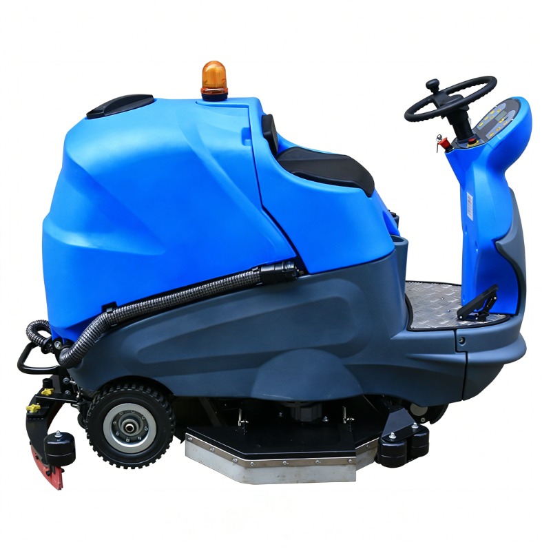 New Self-Propelled Walk-Behind Battery Operated Floor Scrubber Machine Robot