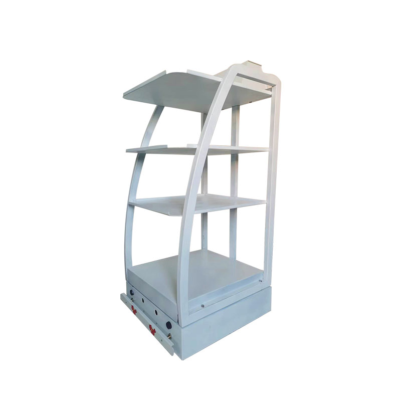 Magnetic Strip Navigation Unmanned Handling Robot: Agv Trolley with Multi-Station Rotational Stop, Multi-Functional Adaptation