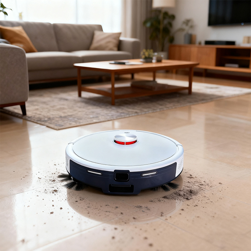 Smart Wet Dry Floor Washer Robot, 8500PA Max Suction, Electronic Water Pump Control, Detachable Clean Sewage Tank Intelligent Cleaning Robot