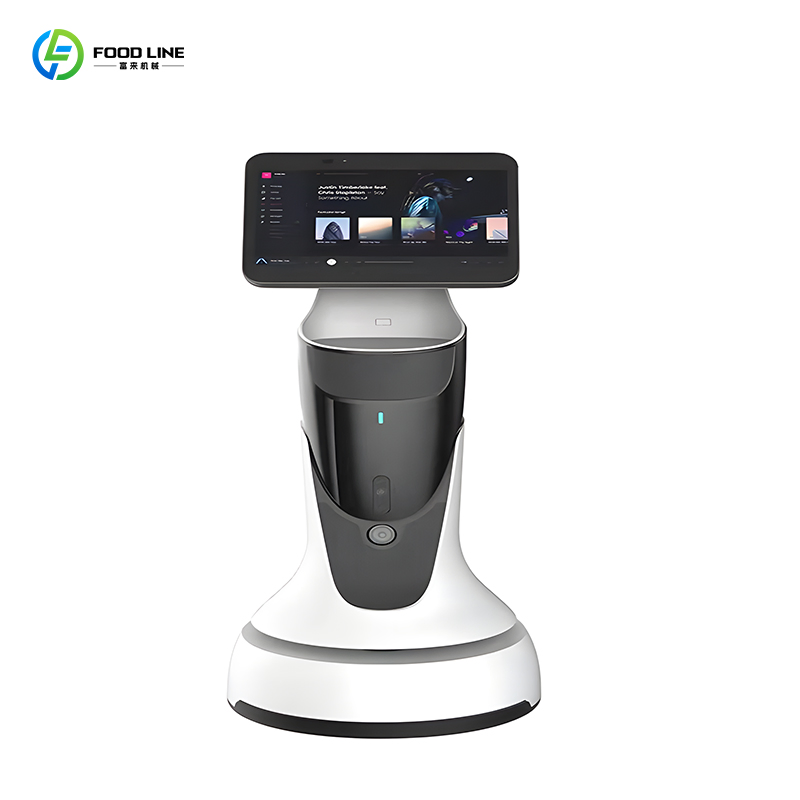 Intelligent Guiding Autonomous Commercial Reception Welcoming Robot Voice Interaction Restaurant