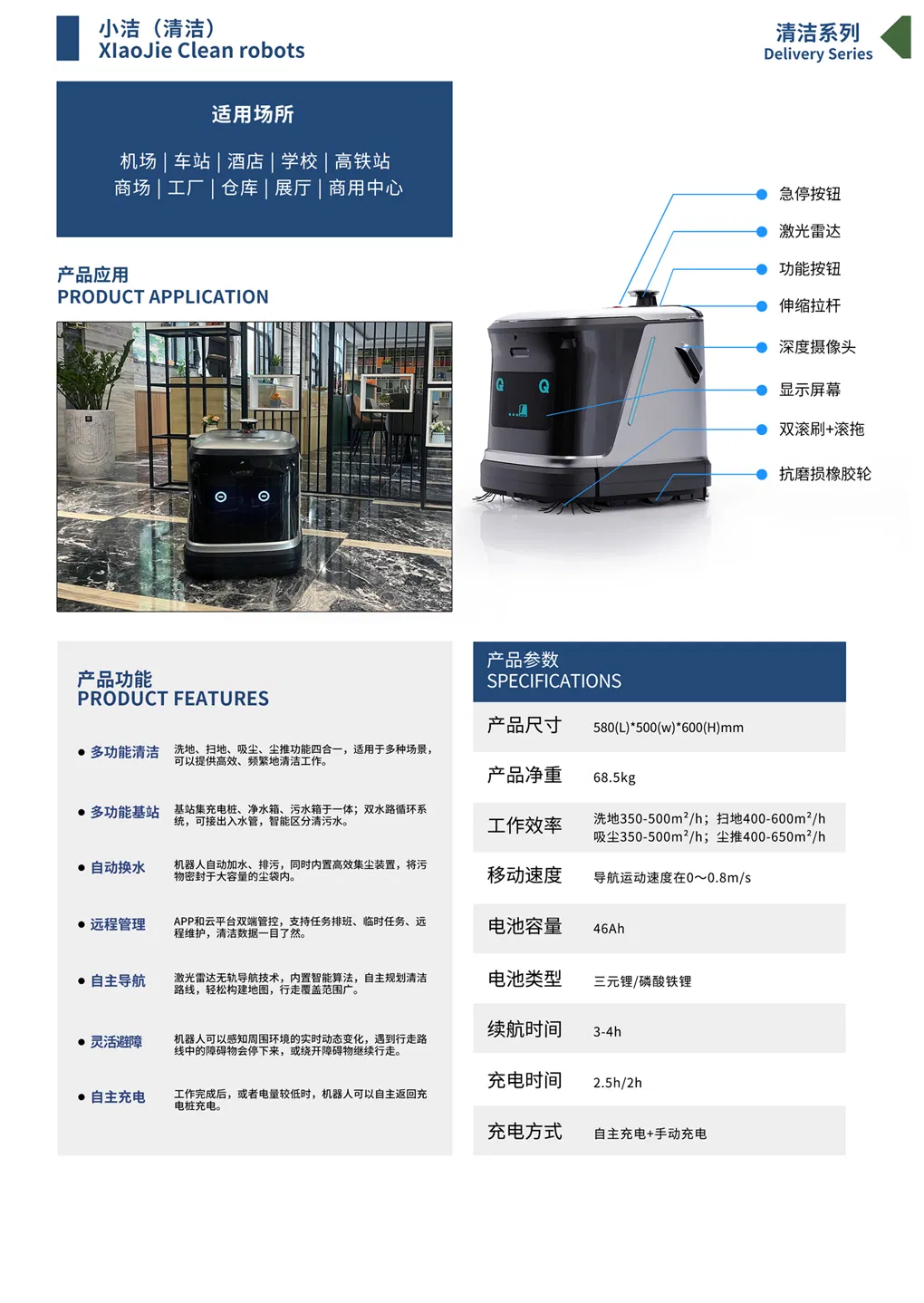 Commercial Robot Detail