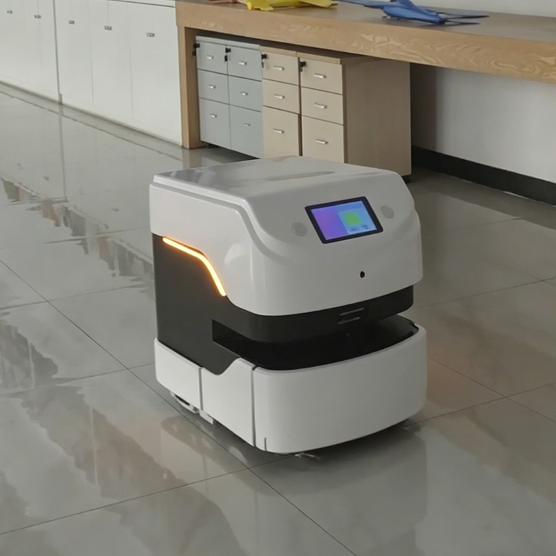 New Design Integrated Sweeping Mopping Vacuum Robot Durable Autonomous Industrial Cleaning Equipment