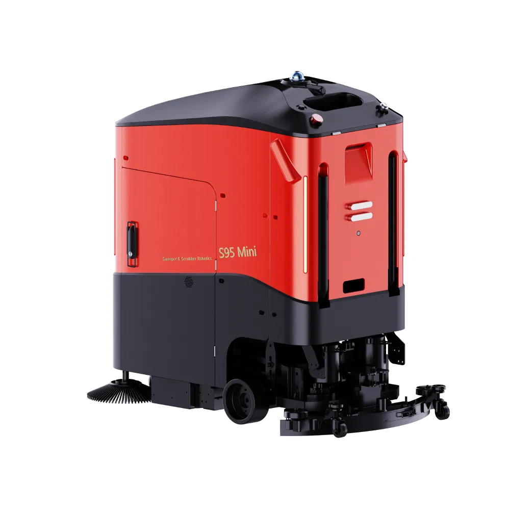 APP Control Auto Recharge Floor Scrubber Smart Commercial Floor Cleaner Robot