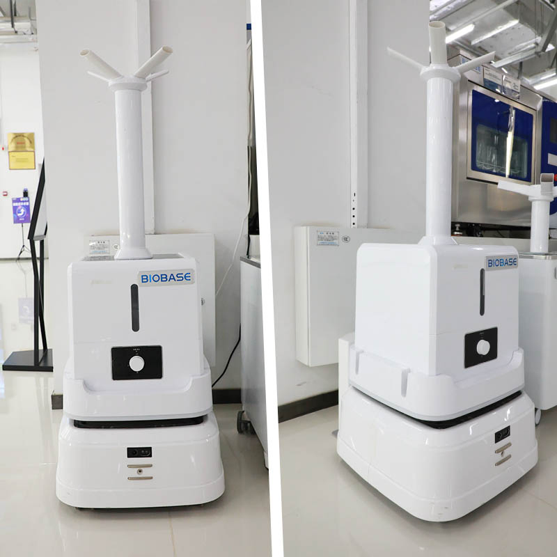 Biobase Mobile 16L Smart Atomizing Commercial Disinfection Robots for Lab