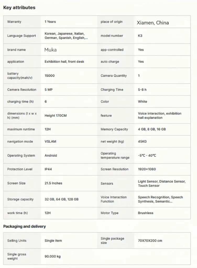 Technical Specs