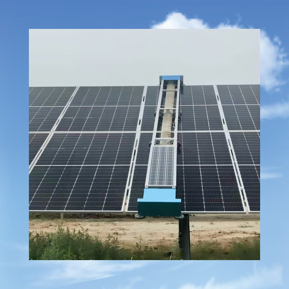 Dry and Wet Photovoltaic Cleaning Robot Solar Panel Cleaning System