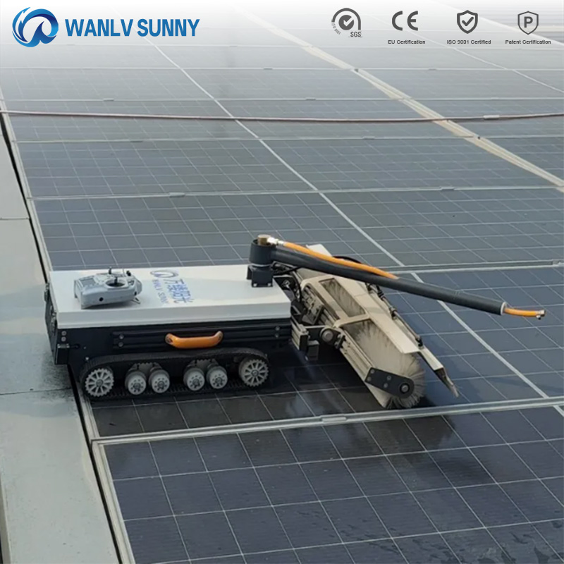 Drone Solar Panel Cleaning Robot with Advanced Automatic Technology for Cleaning Machine