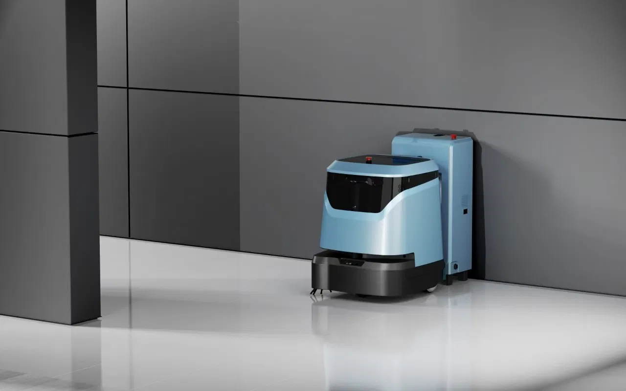 PRO Rechargeable Ai Smart Comercial Cleaning Robot Automatic Washing Mop