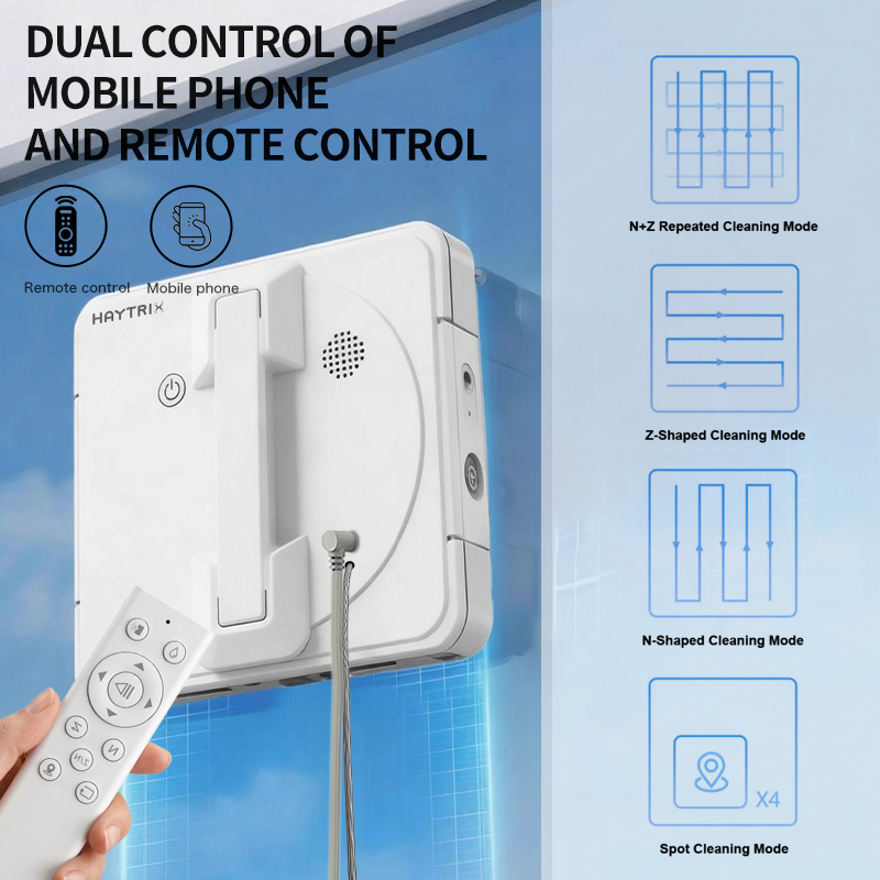 Smart Window Cleaning Robot Anti-Fall Glass Washer