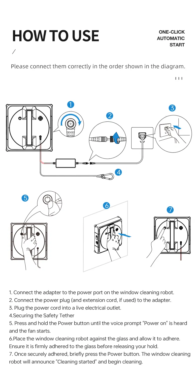 Window Cleaning Robot Feature 8