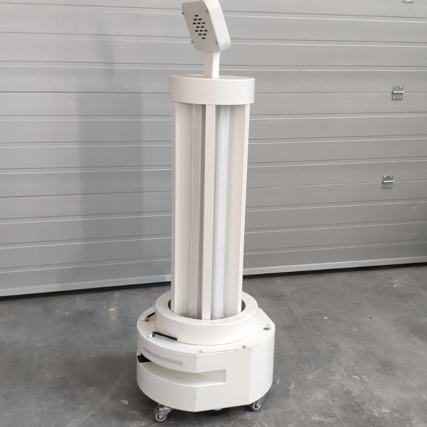 Fully Intelligent UV Disinfection Robot: Hospital Lobby-Specific, Integrated Surface Disinfection &amp; Air Sterilization