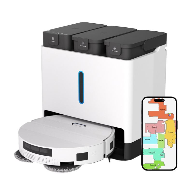 M60 New Ai-Powered Smart Robot Vacuum Cleaner Dual Mop