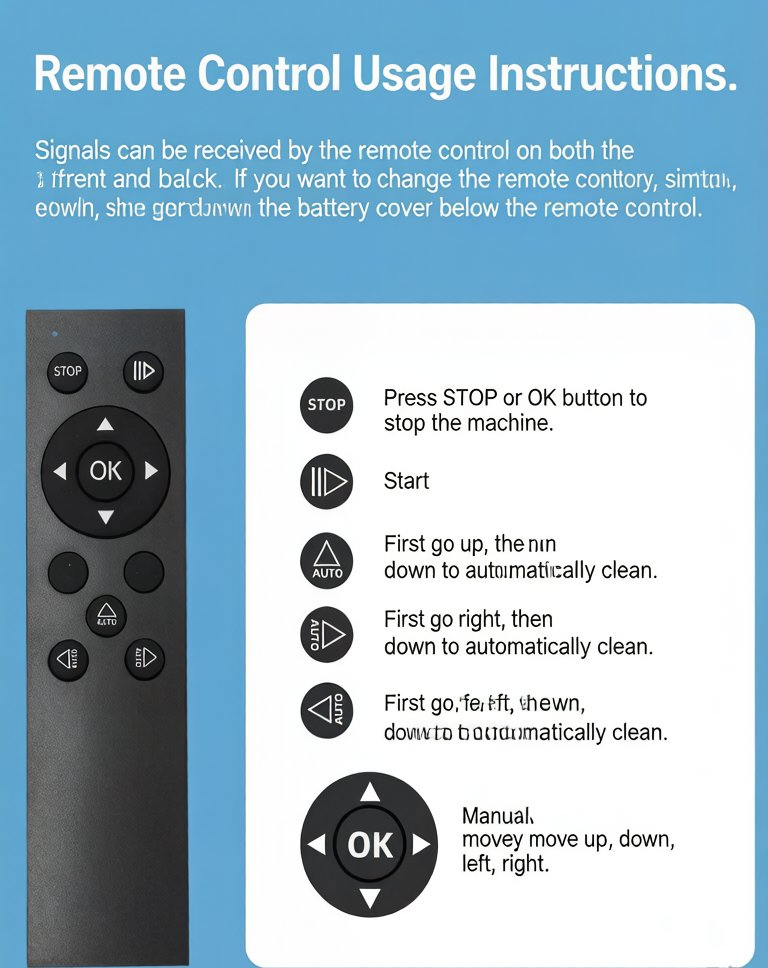 2026 HK001 High-Efficiency Window Cleaning Robot with Smart Sensors