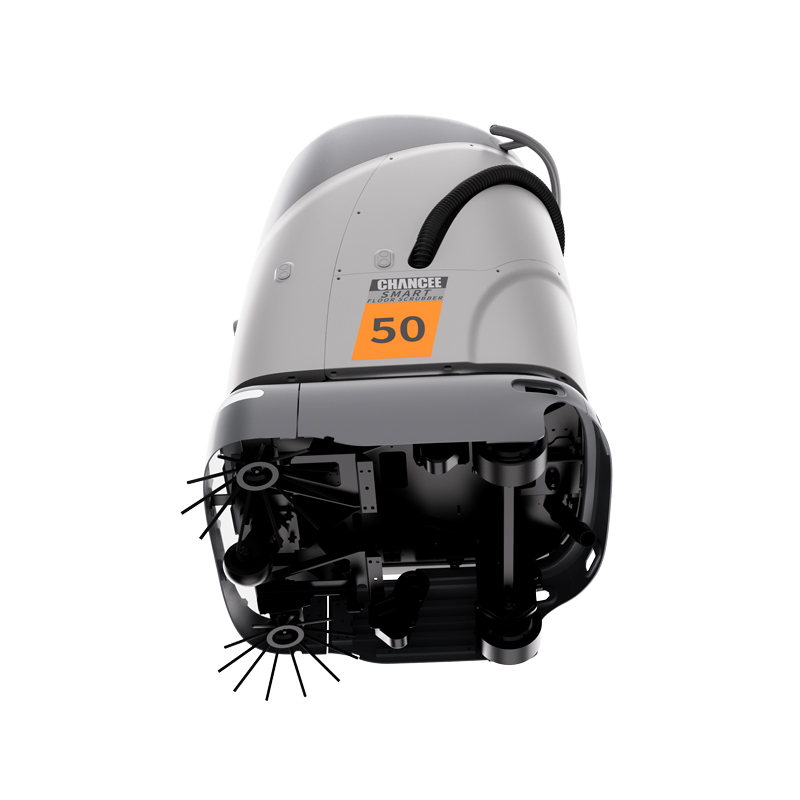 Chancee SC50 Electric New Walk-Behind Automatic Robot Floor Scrubber Sweeper Self-Propelled Cleaning Machine