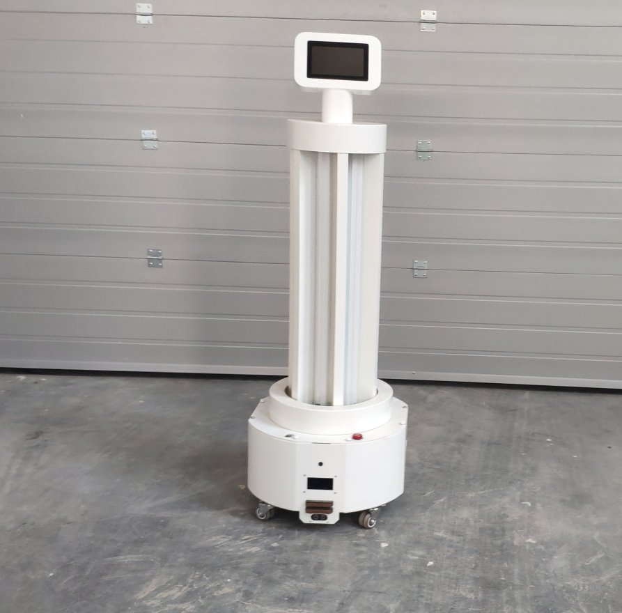 Factory-Direct Fully Automatic Disinfection Cart: UV Ultraviolet Trackless Robot, Specialized for Hospitals &amp; Schools Disinfection