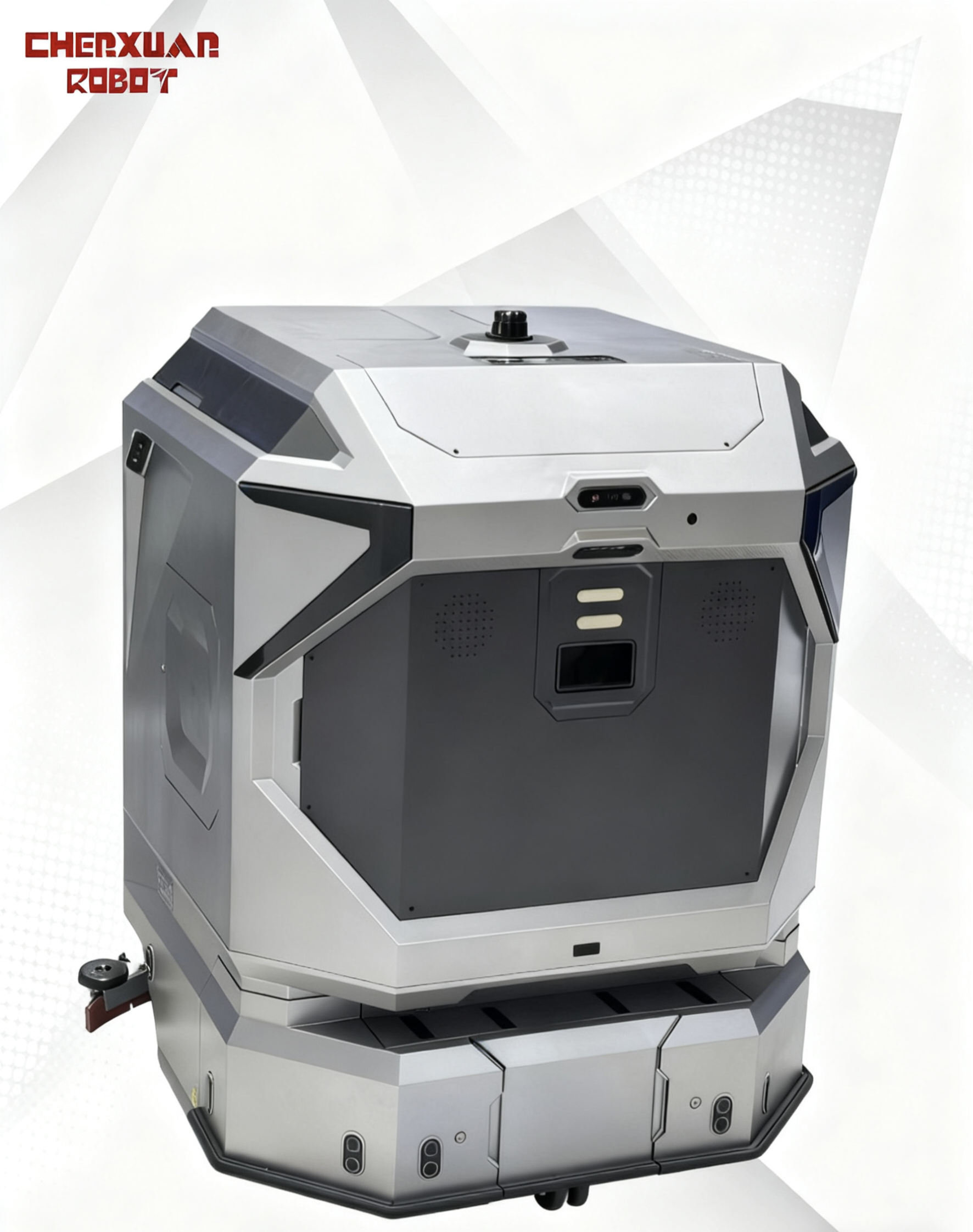 Autonomous Commercial Cleaning Robot Floor Scrubber &amp; Sweeper for Industrial and Public Spaces
