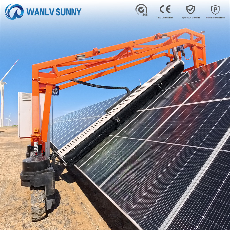 Extra-Large Solar Panel Cleaning Equipment Solar Bridge Cleaning Robot PV Panel Cleaner