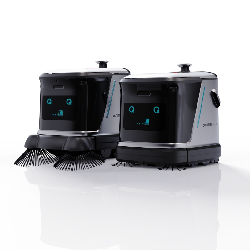 Ounitech Q3-G Robot Vacuum Cleaner for Hotels and Warehouses