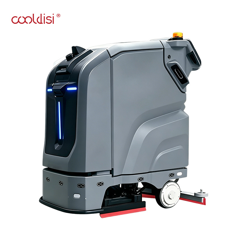 Industrial Robotic Floor Scrubber for Workshop Warehouse Large Area Cleaning