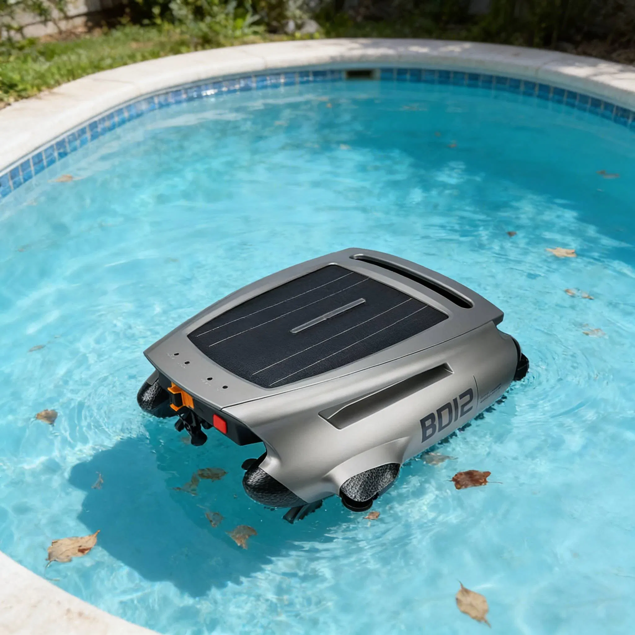 Glgw Solar Rechargeable Lithium Battery Swimming Pool Cleaning Robot Automatic Collection Water Surface Waste